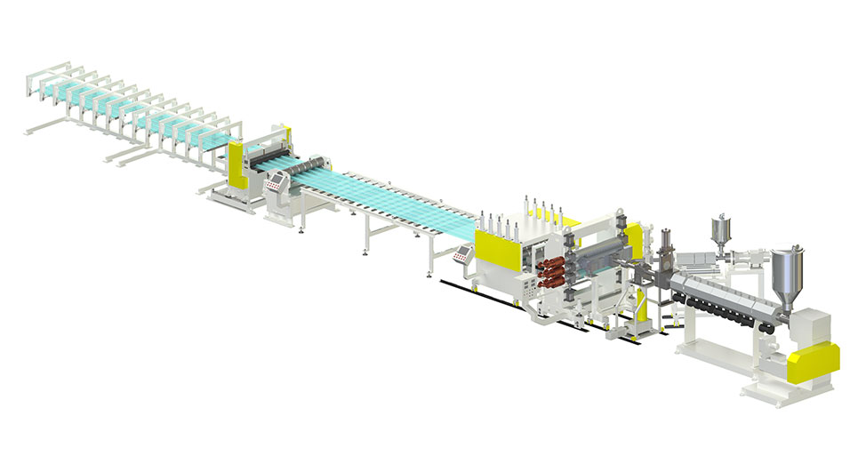 PC Sunshine sheet extrusion machine