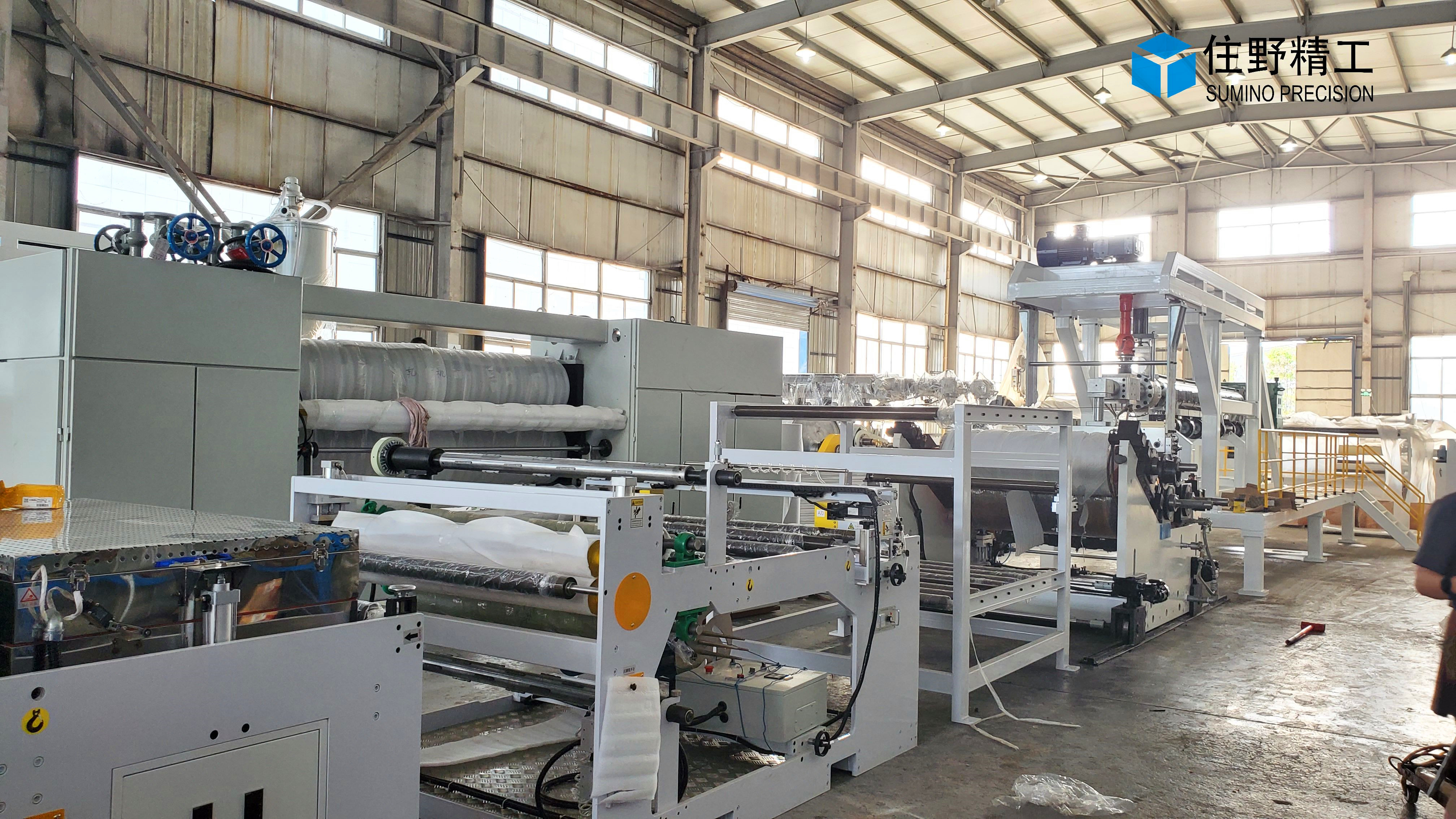 pp pla sheet extrusion line 