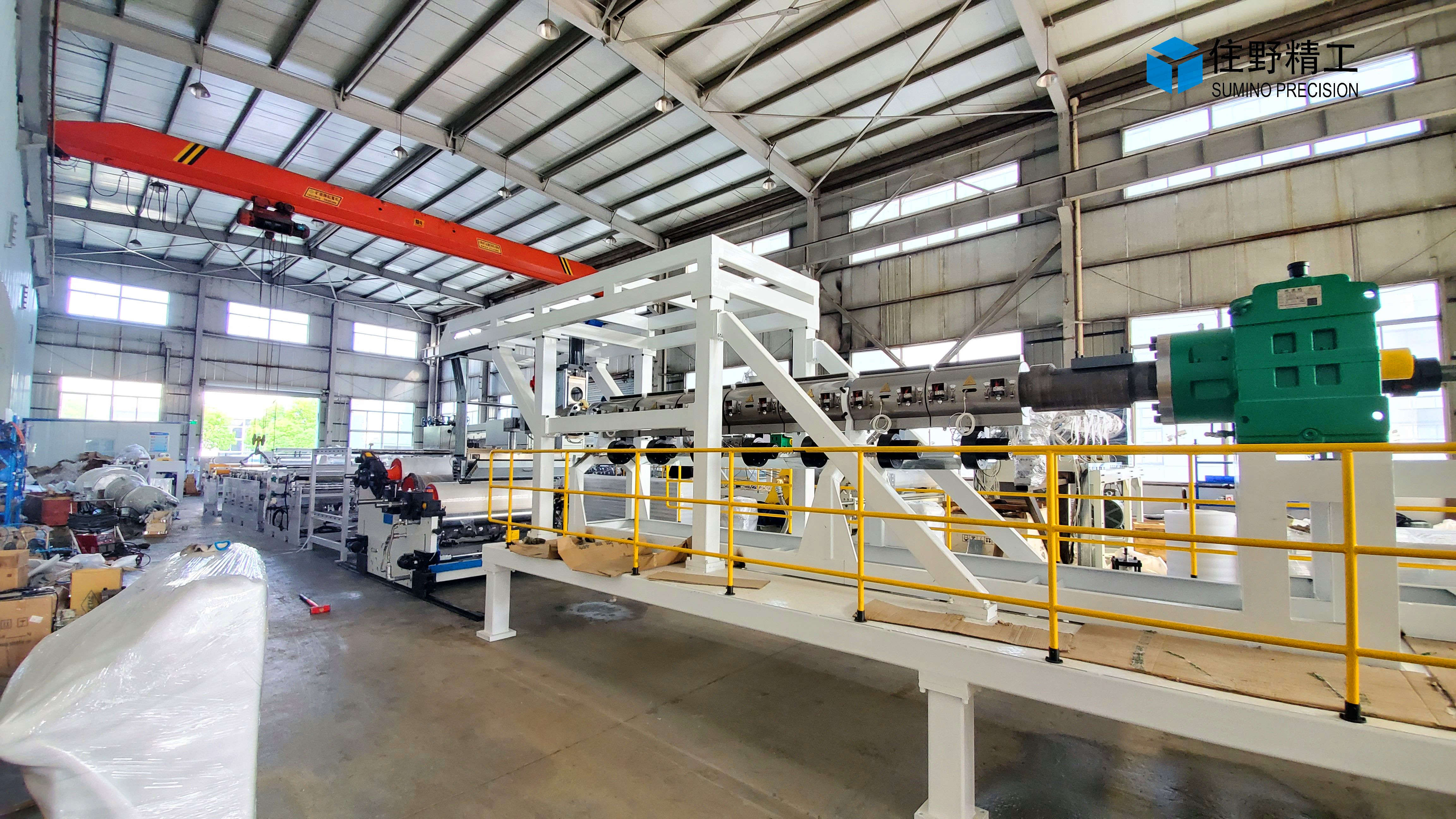 pp pla sheet extrusion line 