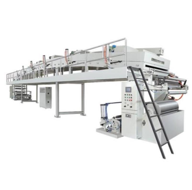 Release paper coating machine production line