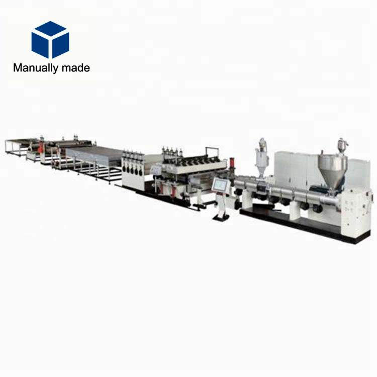 PP hollow profile sheet extrusion machine